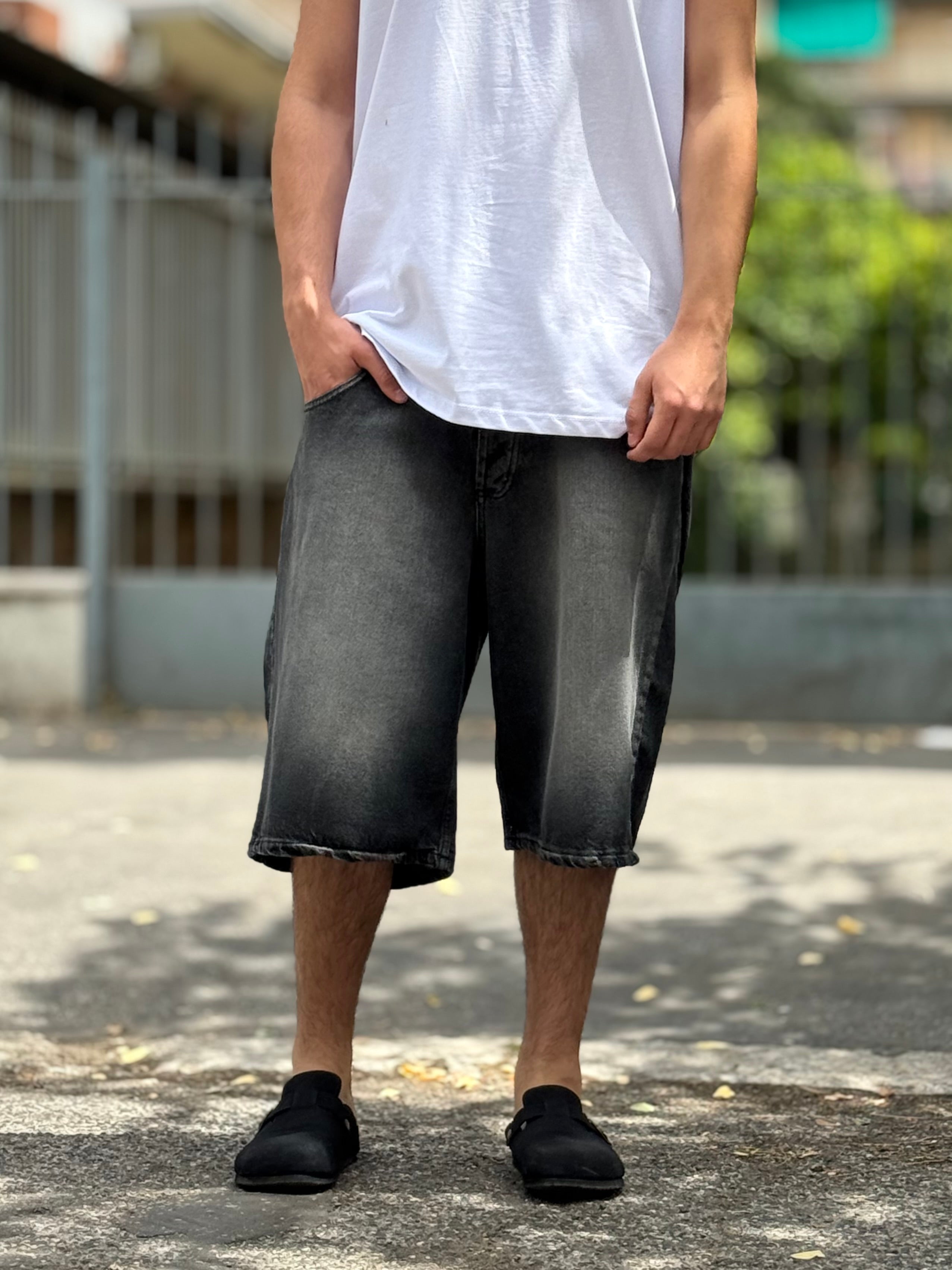 BERMUDA Denim NERO