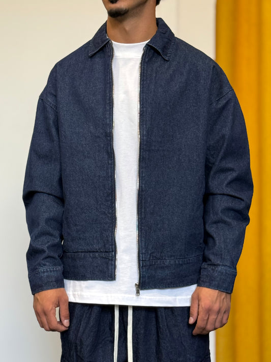 GIACCA CASUAL Denim BLU