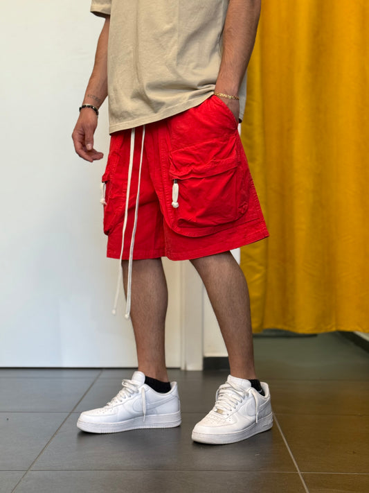BERMUDA Front CARGO Rosso