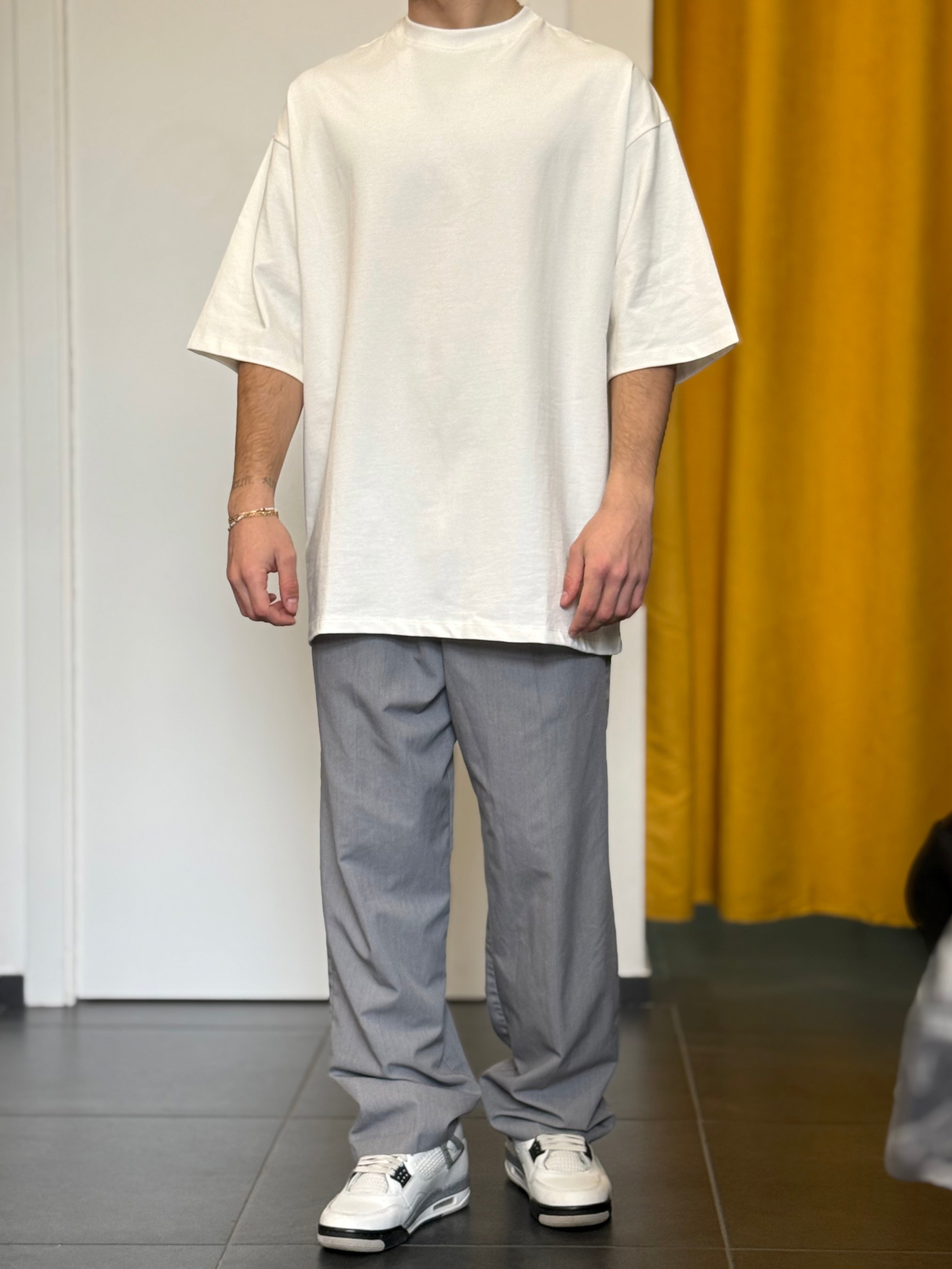 T-SHIRT Oversize BIANCO