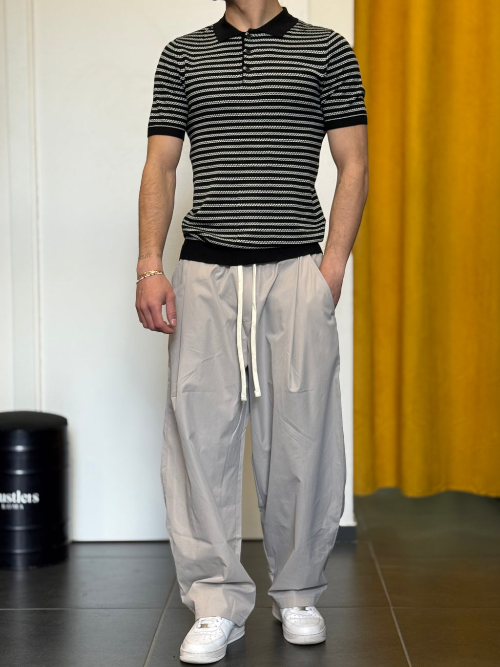 PANTALACCIO Balloon GRIGIO
