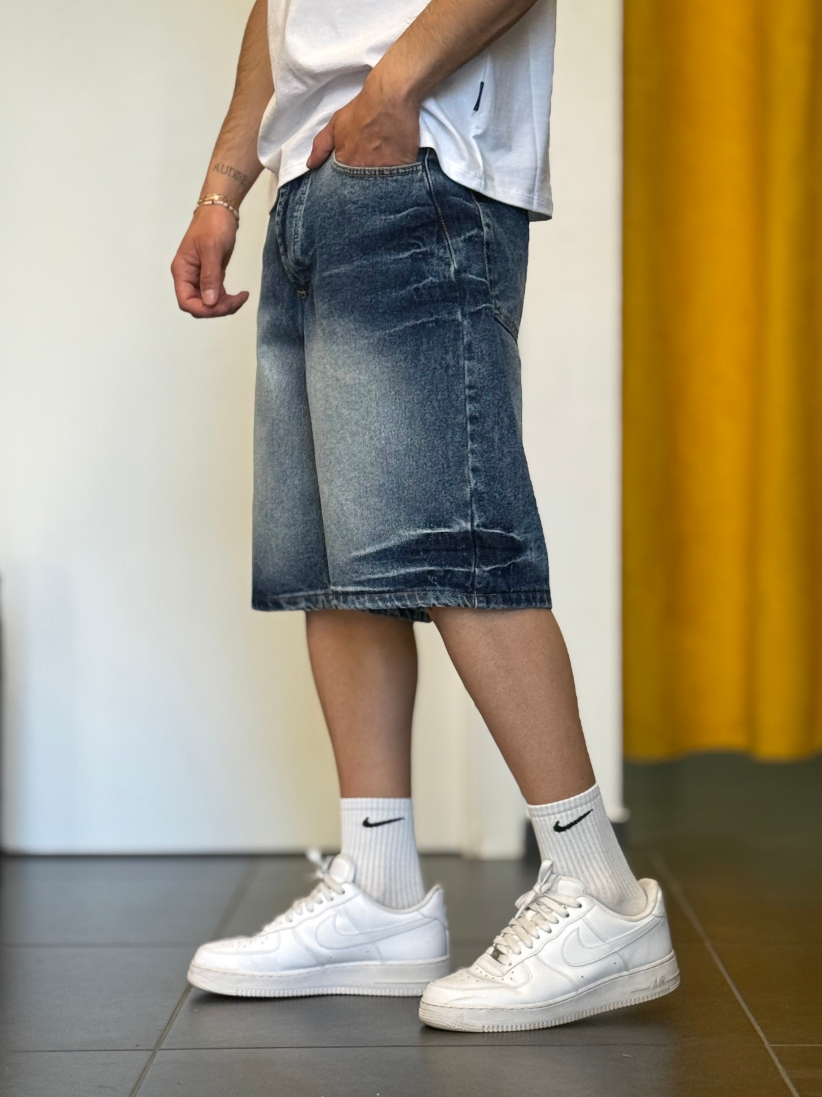 BERMUDA Denim BLU