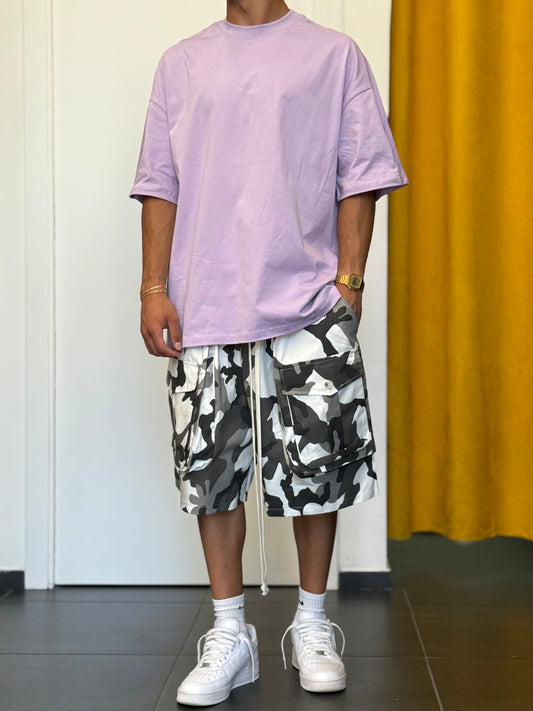 T-SHIRT OVERSIZE Lilla