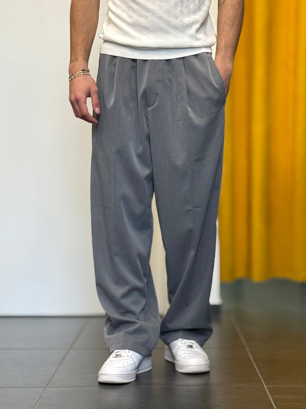 PANTALACCIO Over GRIGIO