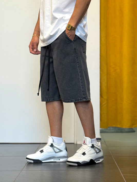 BERMUDA DENIM Grigio Scuro