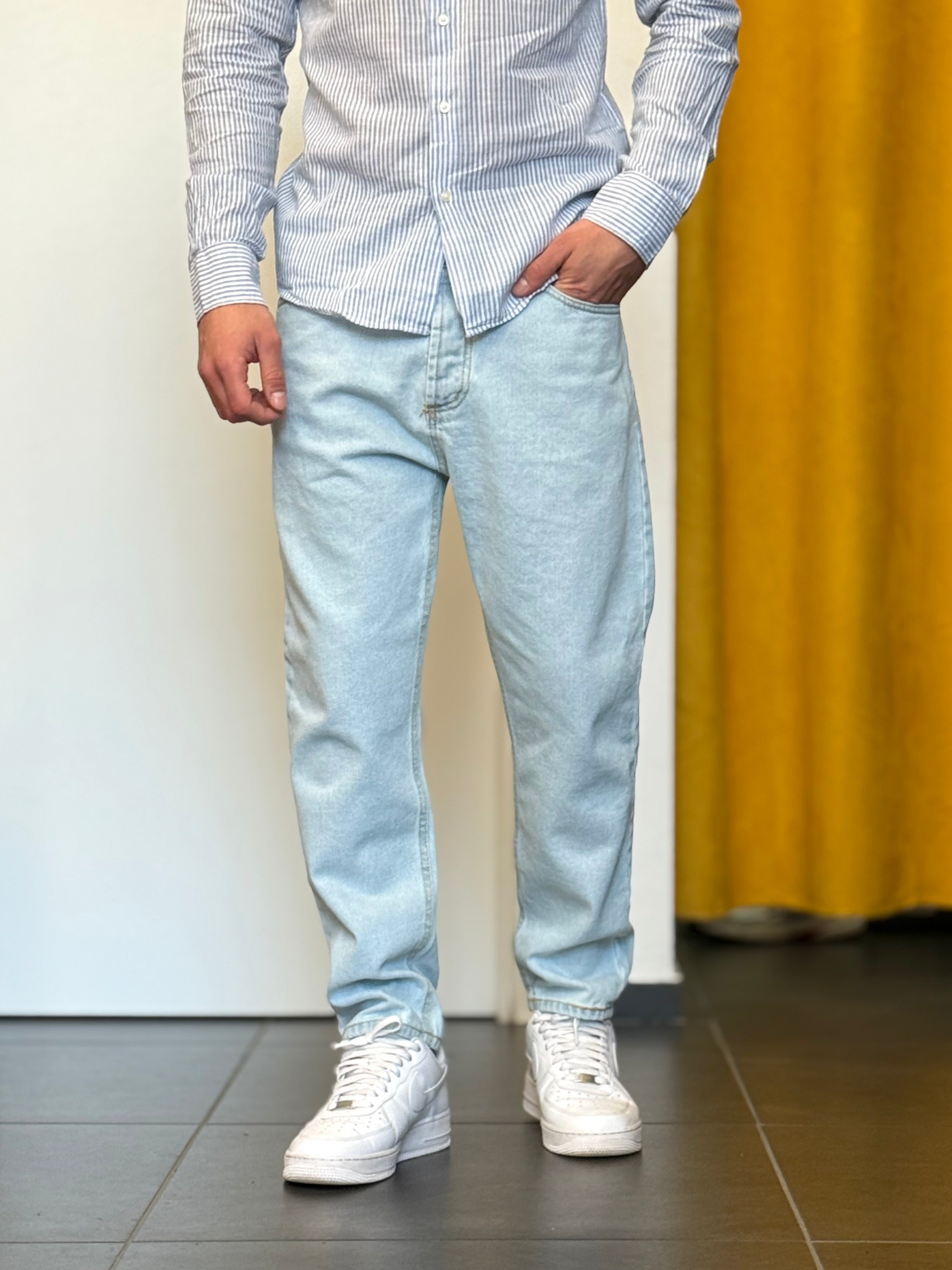 DENIM Regular Fit BLU CHIARO