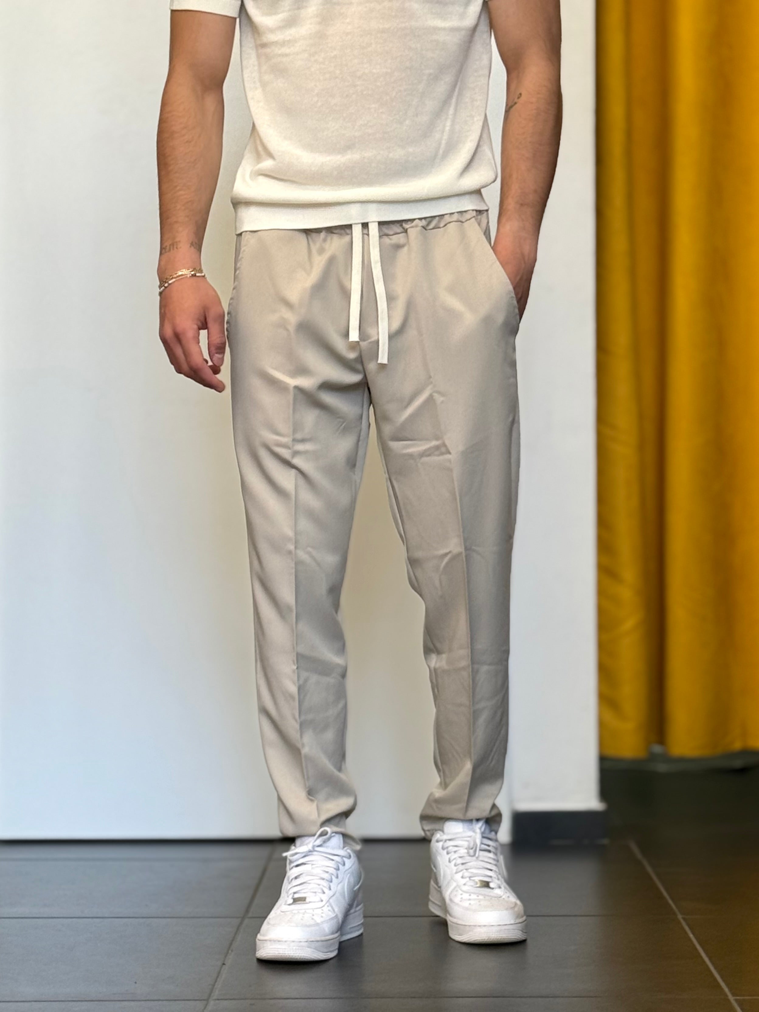 PANTALACCIO Slim Fit BEIGE