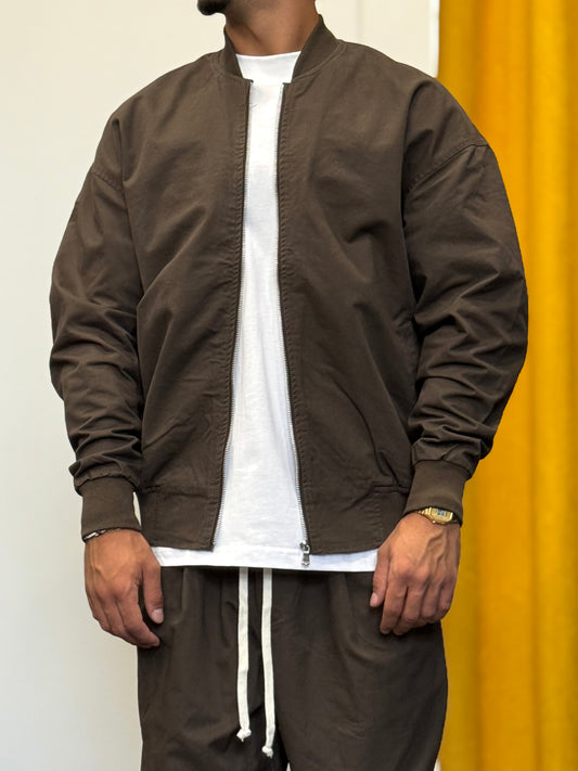 GIACCA Bomber MARRONE