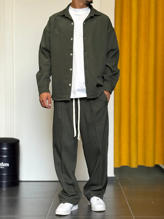 COORDINATO CASUAL Oversize VERDE