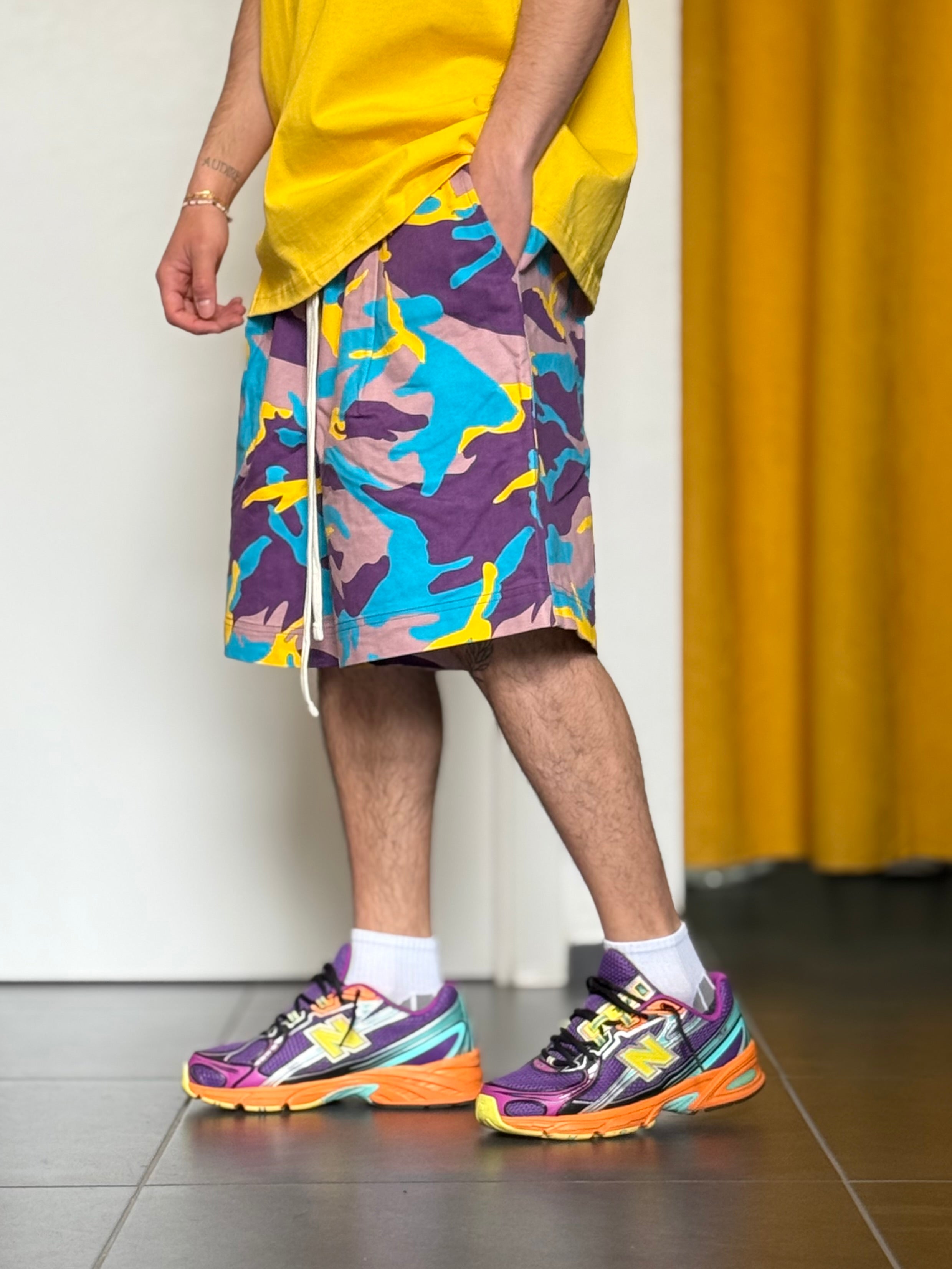 BERMUDA CAMO -PREMIUM- Over VIOLA