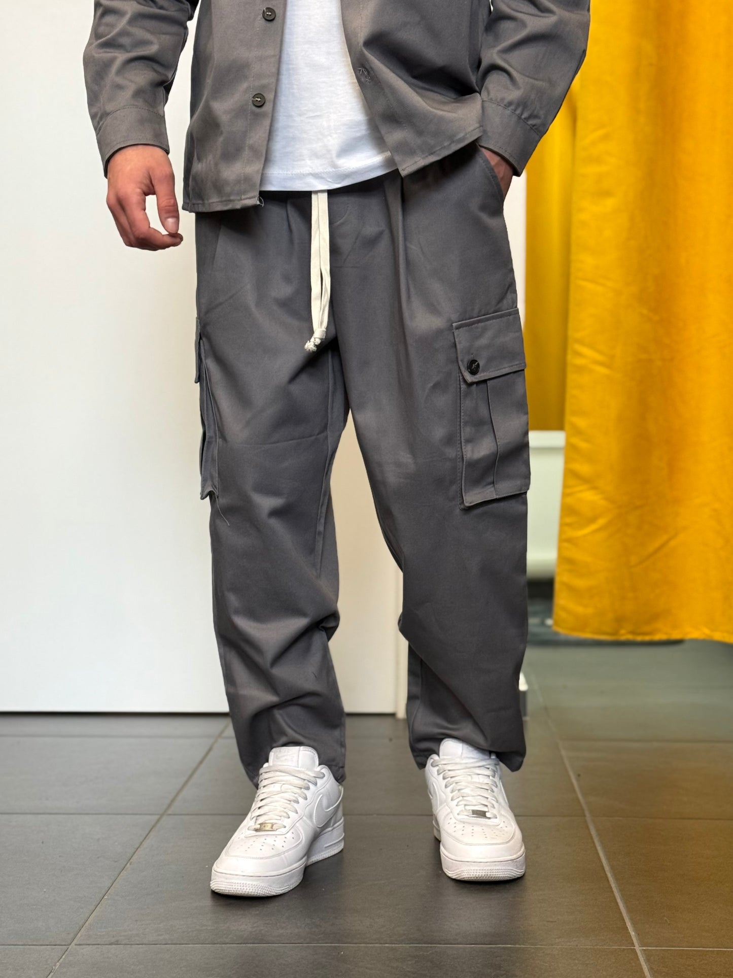 COMPLETO Camicia/Pantalone PIOMBO