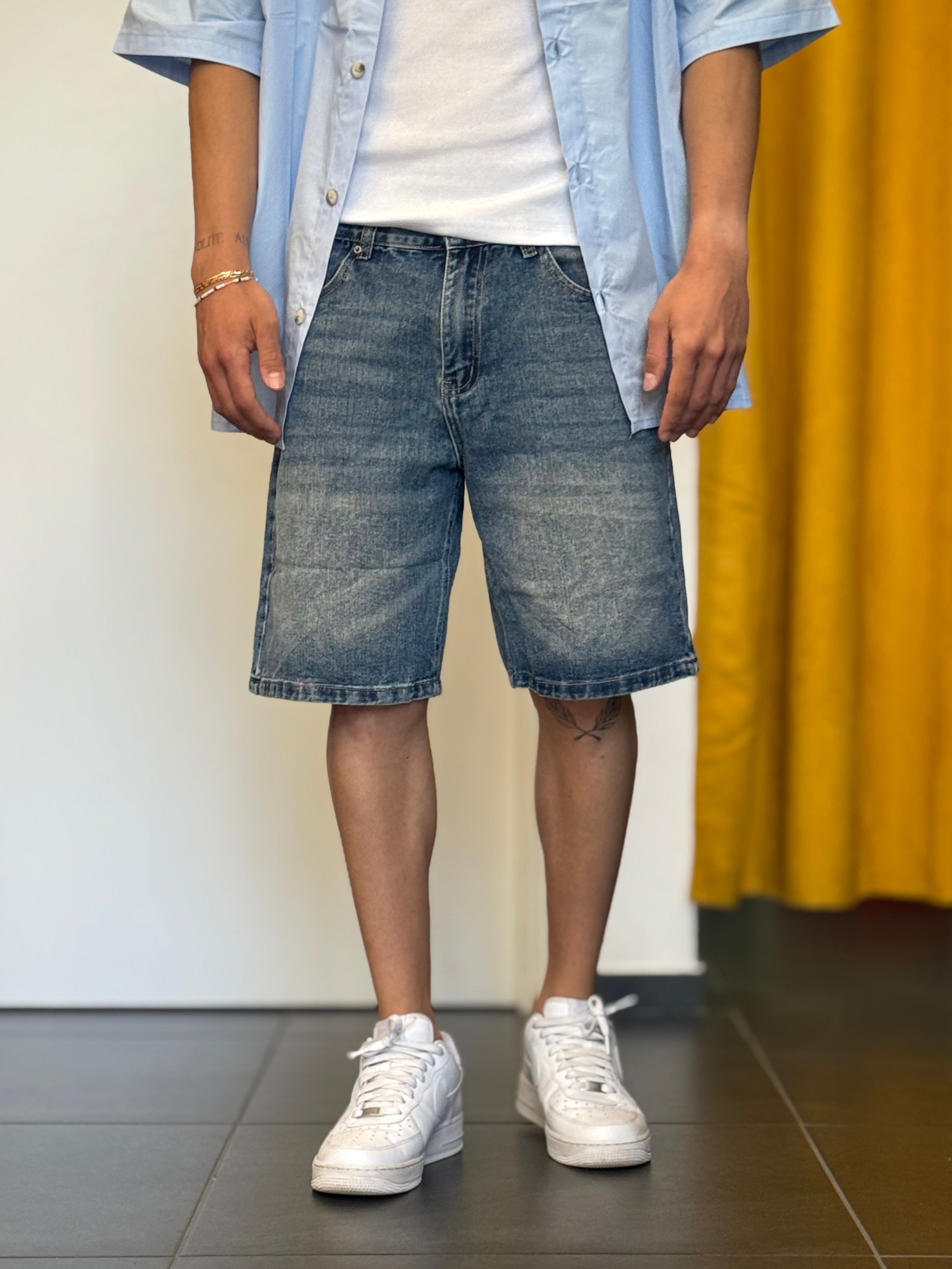 BERMUDA Denim BLU