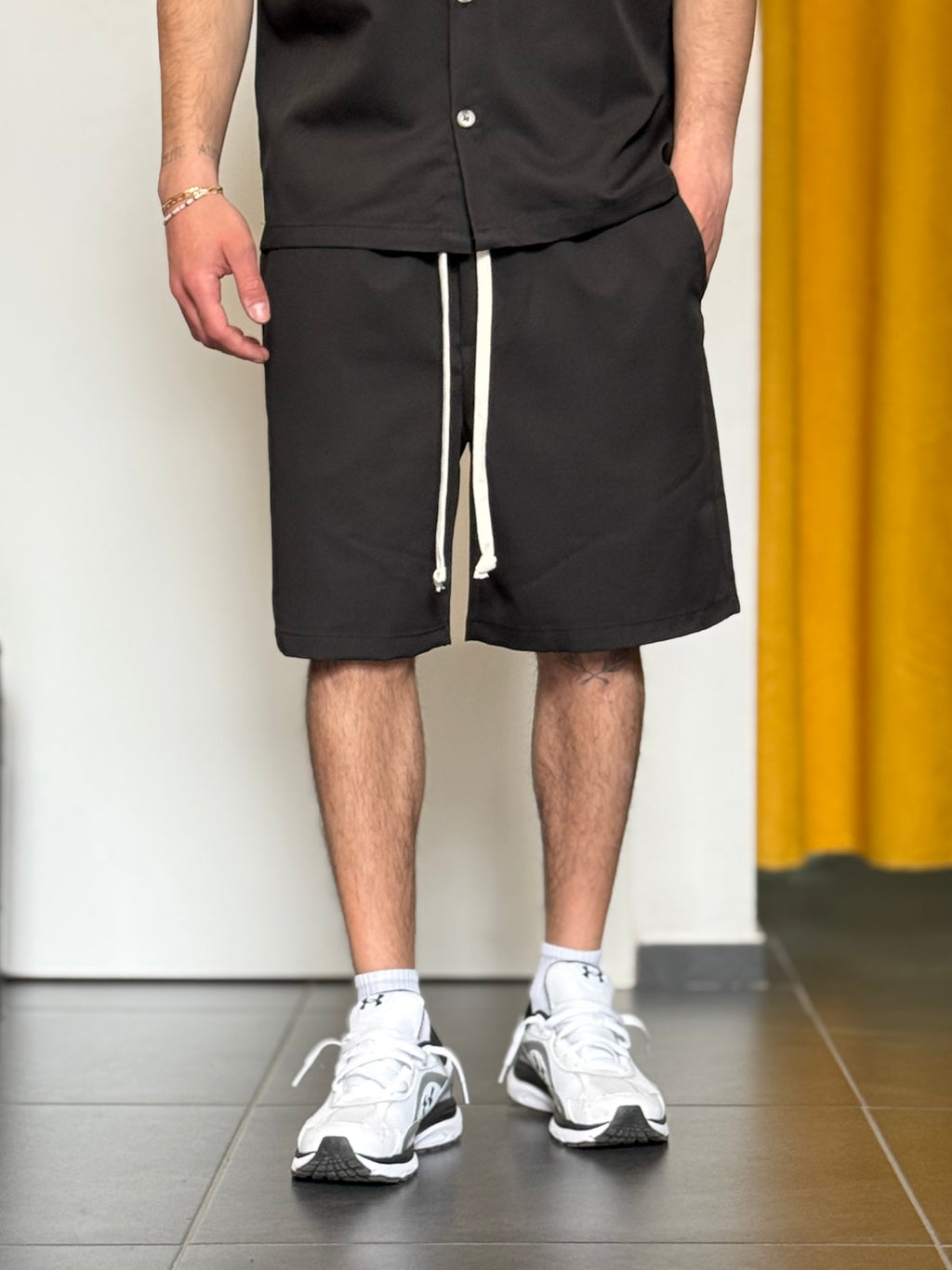 COORDINATO Camicia NERO