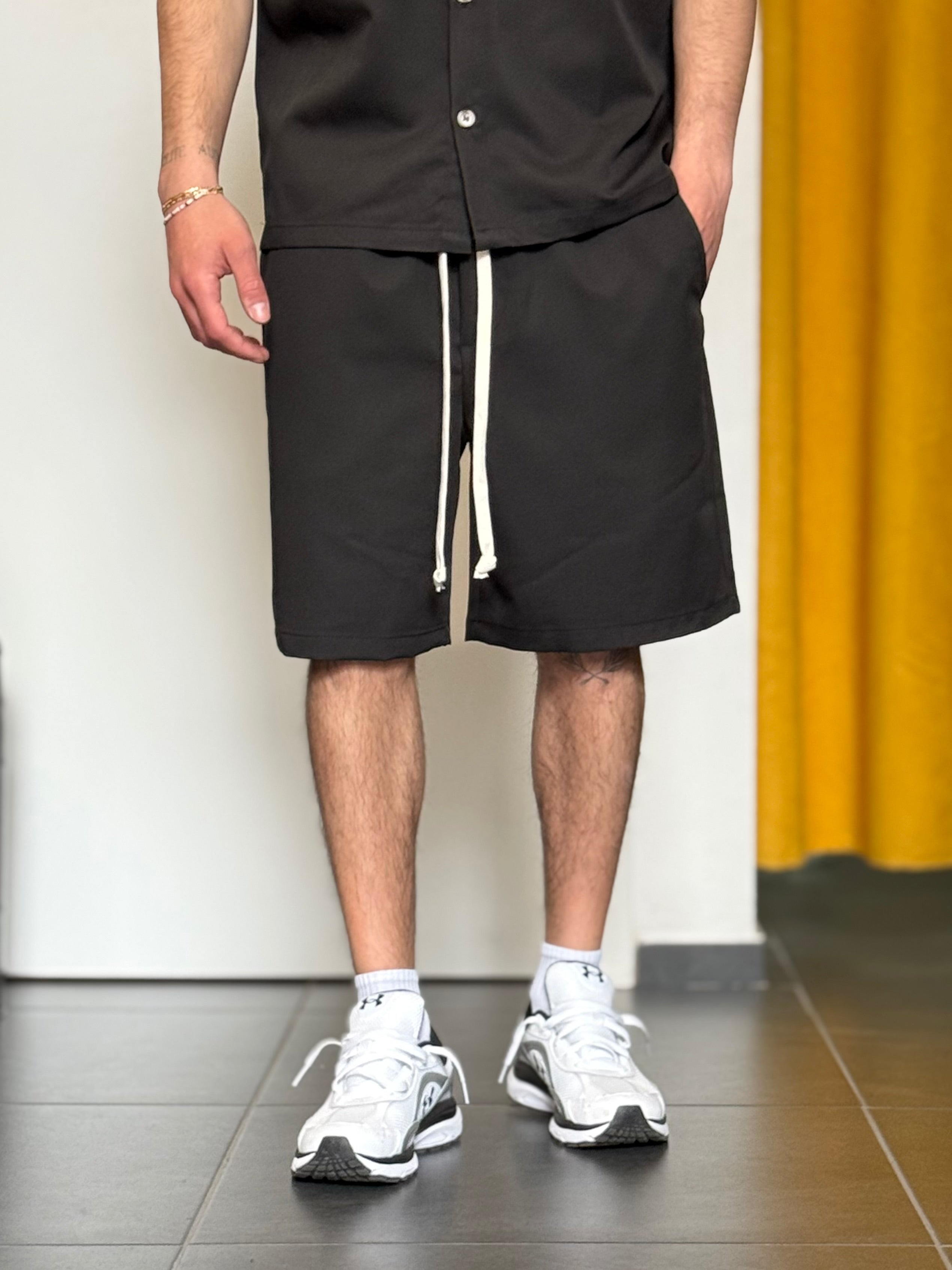 COORDINATO Camicia NERO