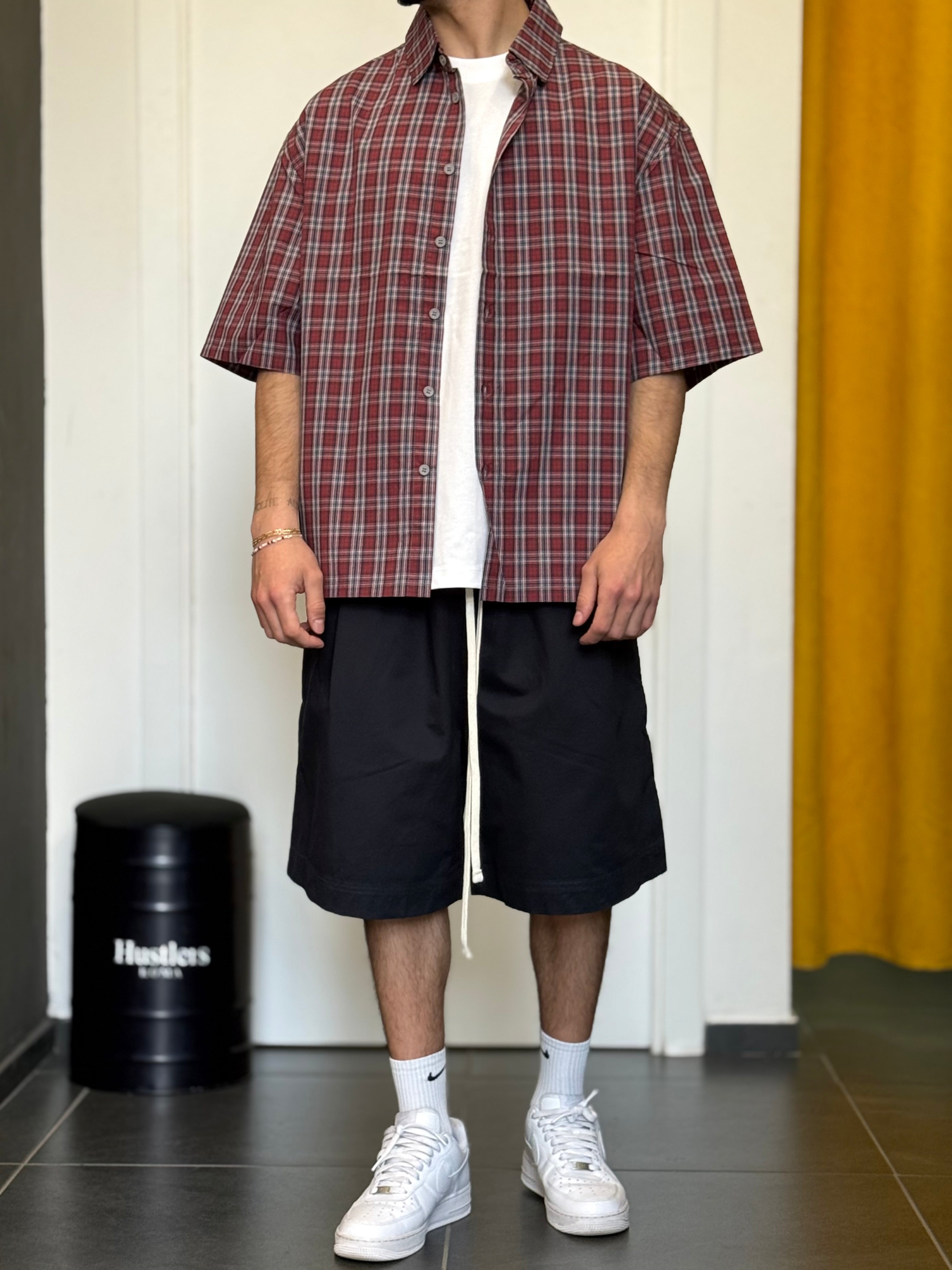 BERMUDA -PREMIUM- Oversize BLU NOTTE