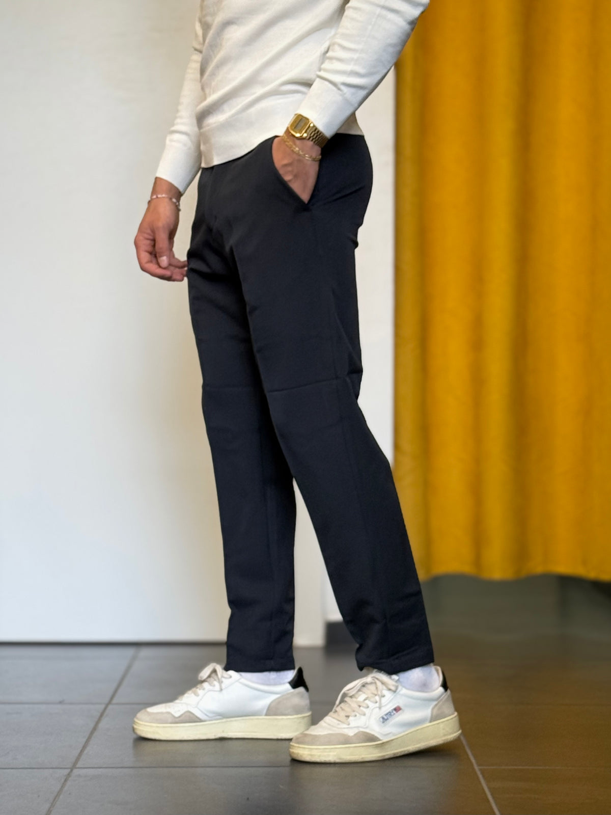 PANTALONE Slim Fit BLU NAVY