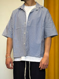 CAMICIA Mille Righe BLU