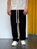 PANTALACCIO LINO Over NERO
