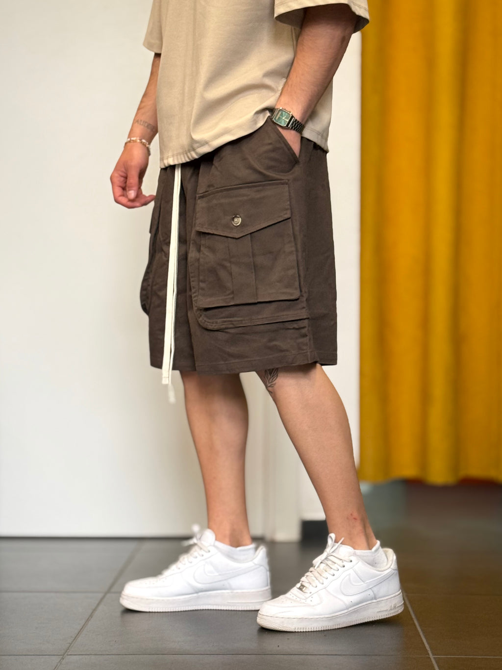 BERMUDA Front Cargo MARRONE