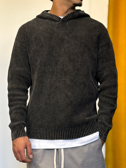 FELPA In Maglia GRIGIO SCURO