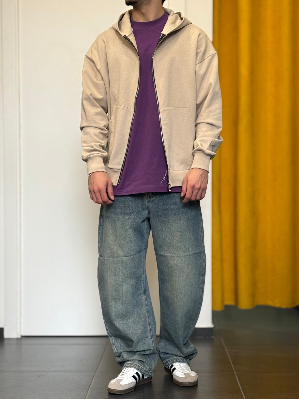 DENIM Balloon BLU CHIARO