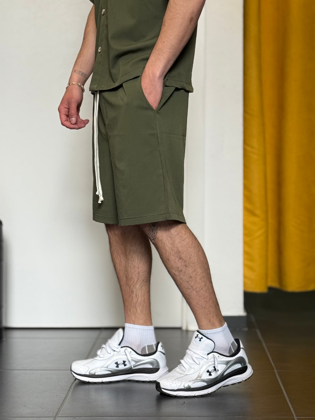 COORDINATO Camicia VERDE