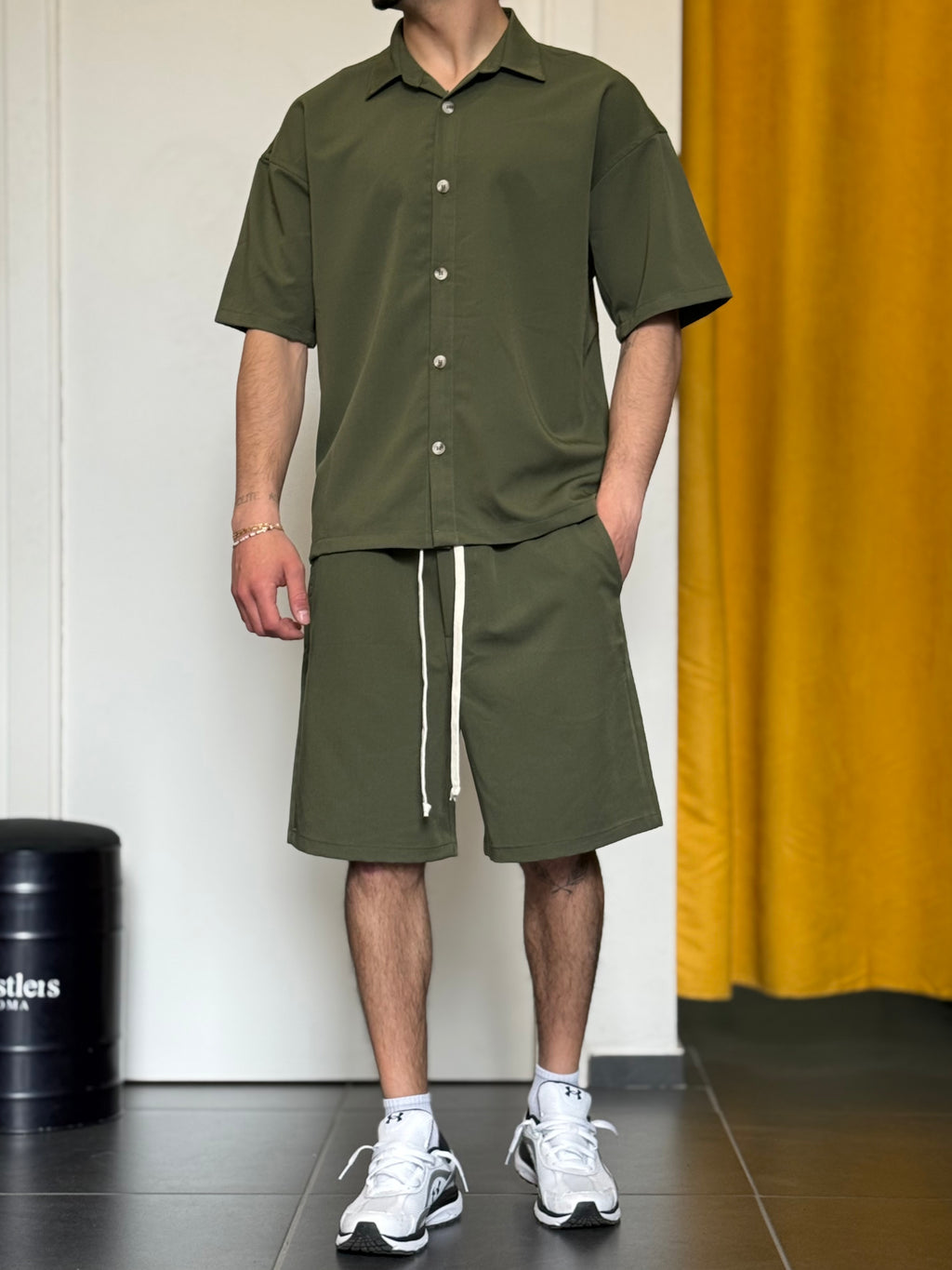 COORDINATO Camicia VERDE