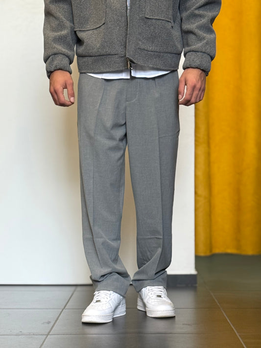 PANTALONE Elegante Semi-Over GRIGIO