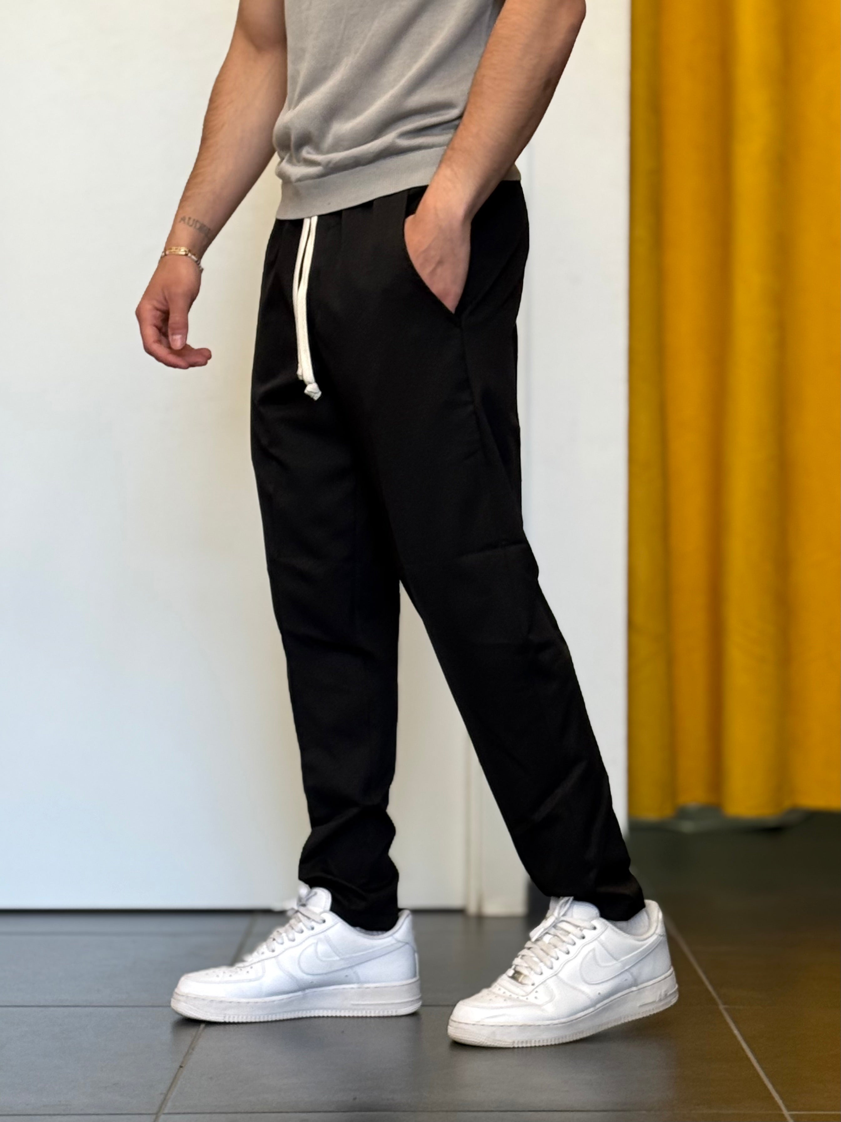 PANTALACCIO Slim Fit NERO