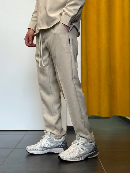 COMPLETO Camicia + Pantalone BEIGE
