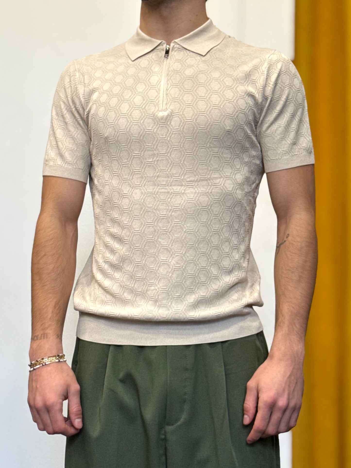 POLO #1 Slim Fit BEIGE