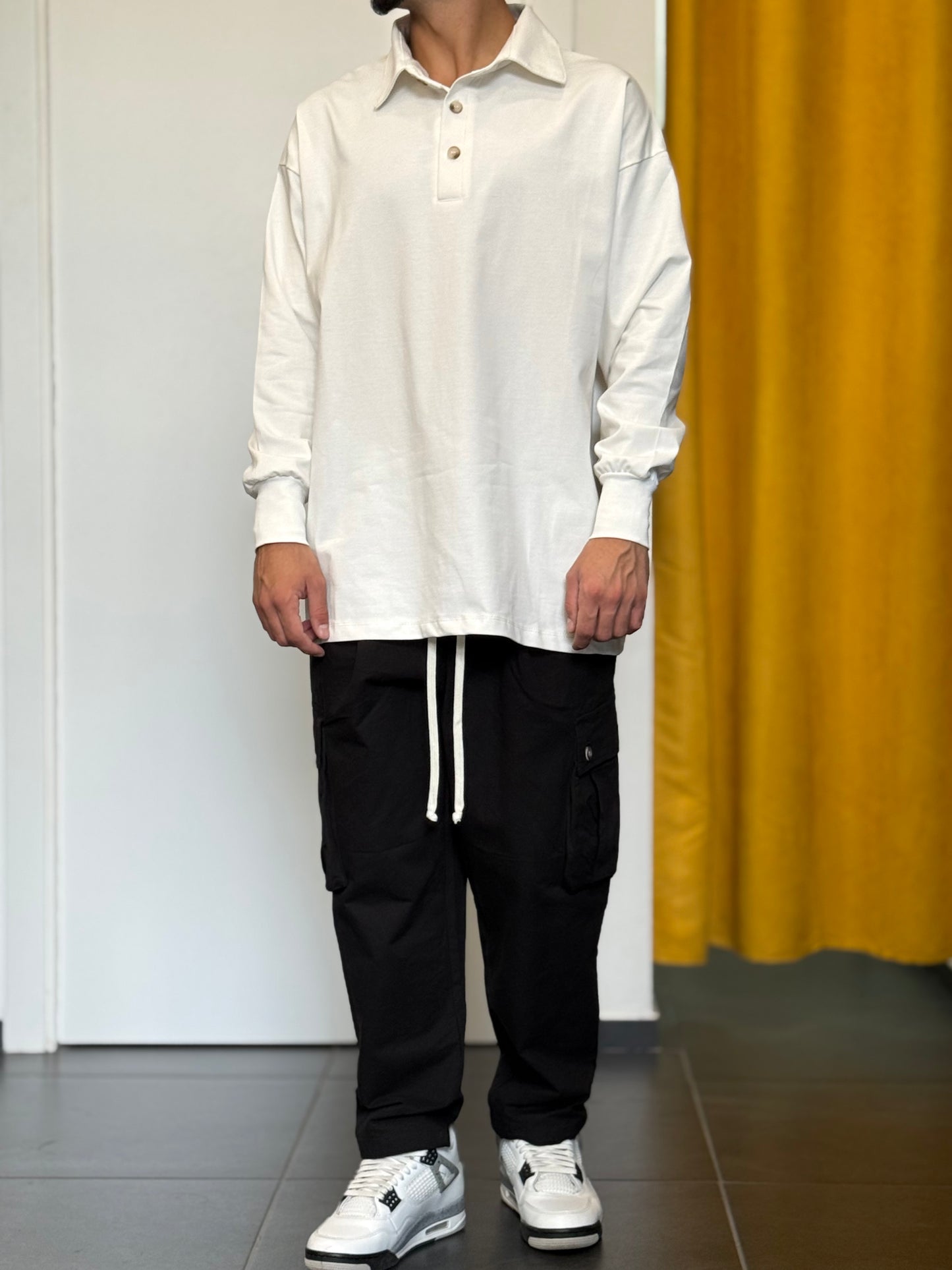 POLO Oversize BIANCO