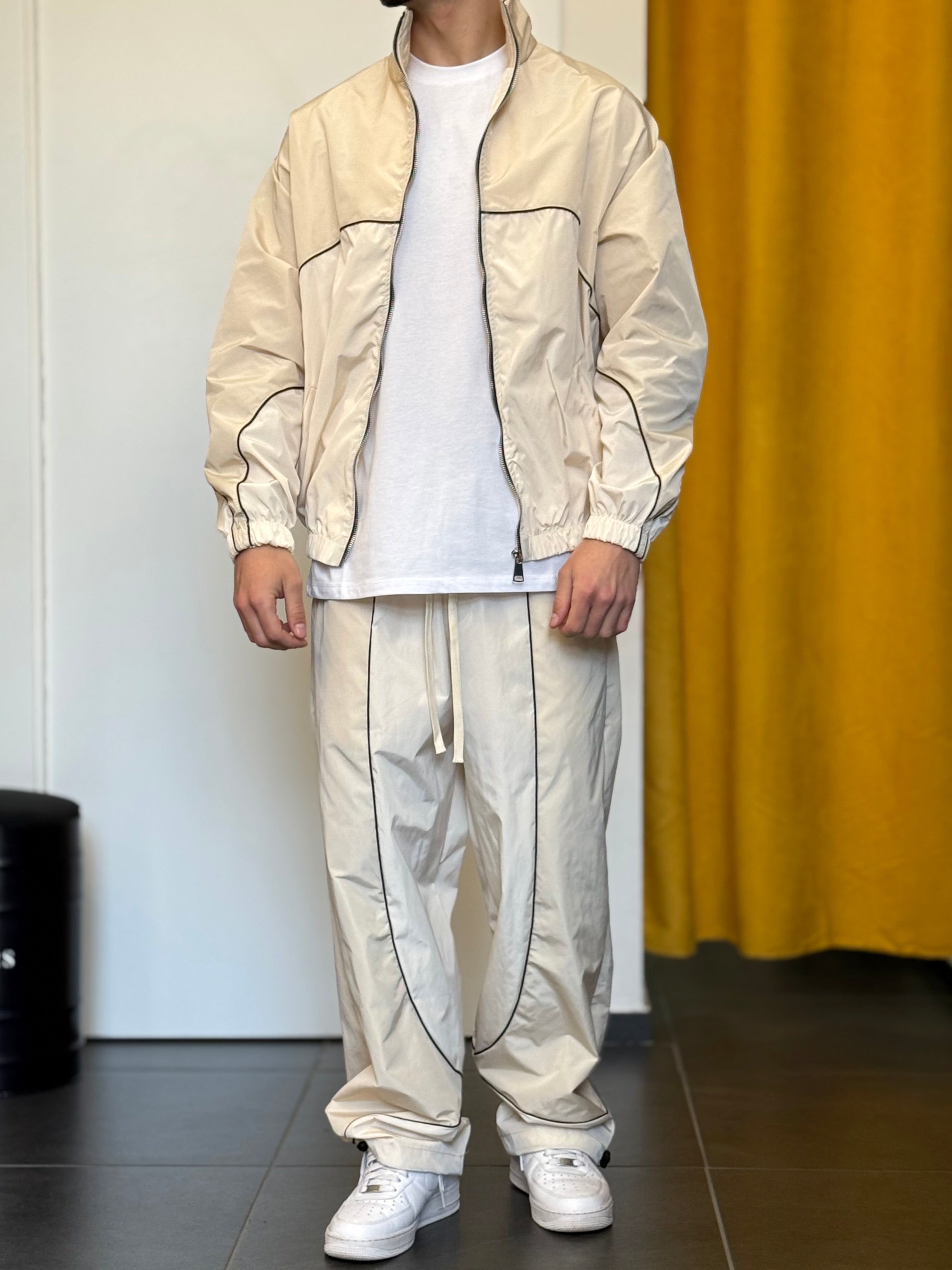 TUTA PRIMAVERA Tessuto Tecnico PANNA