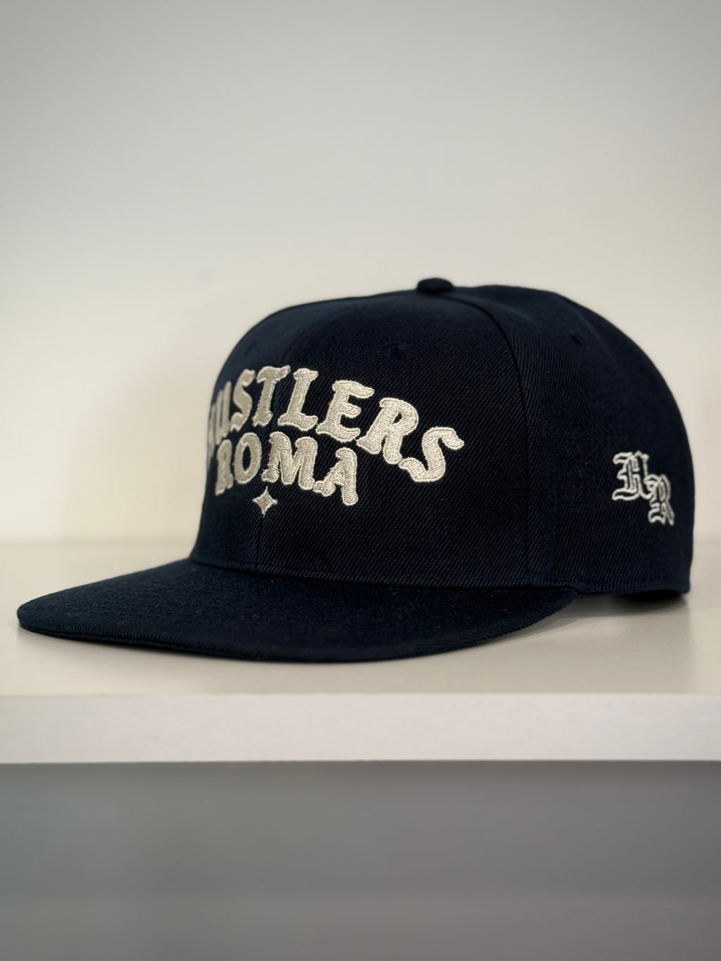 CAPPELLO Ricamo HUSTLERS BLU