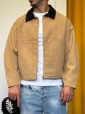 GIACCA Workwear Style CAMEL/NERO