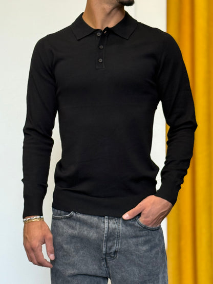 POLO Slim Fit NERO
