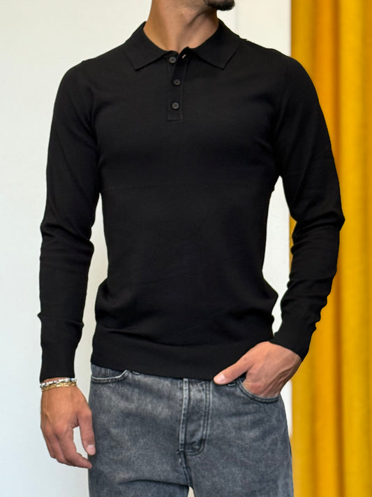 POLO Slim Fit NERO