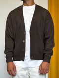 CARDIGAN Regular Fit MARRONE