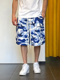 BERMUDA CARGO Camo BLU