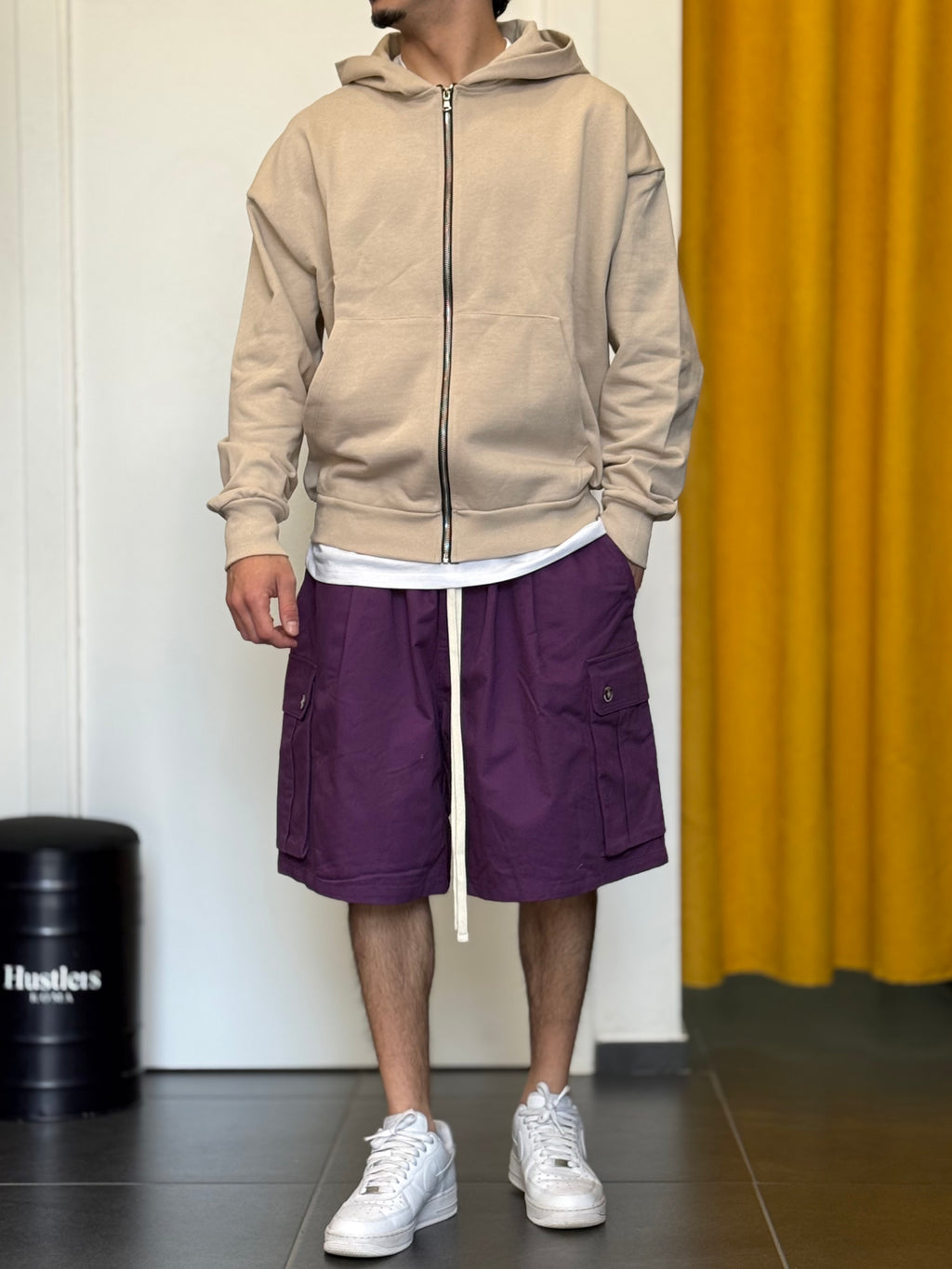 BERMUDA CARGO -PREMIUM- Over VIOLA