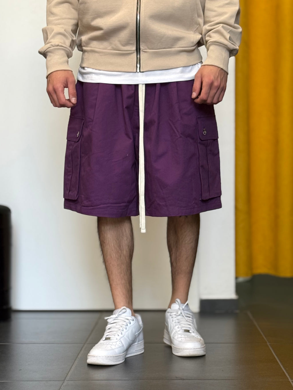 BERMUDA CARGO -PREMIUM- Over VIOLA