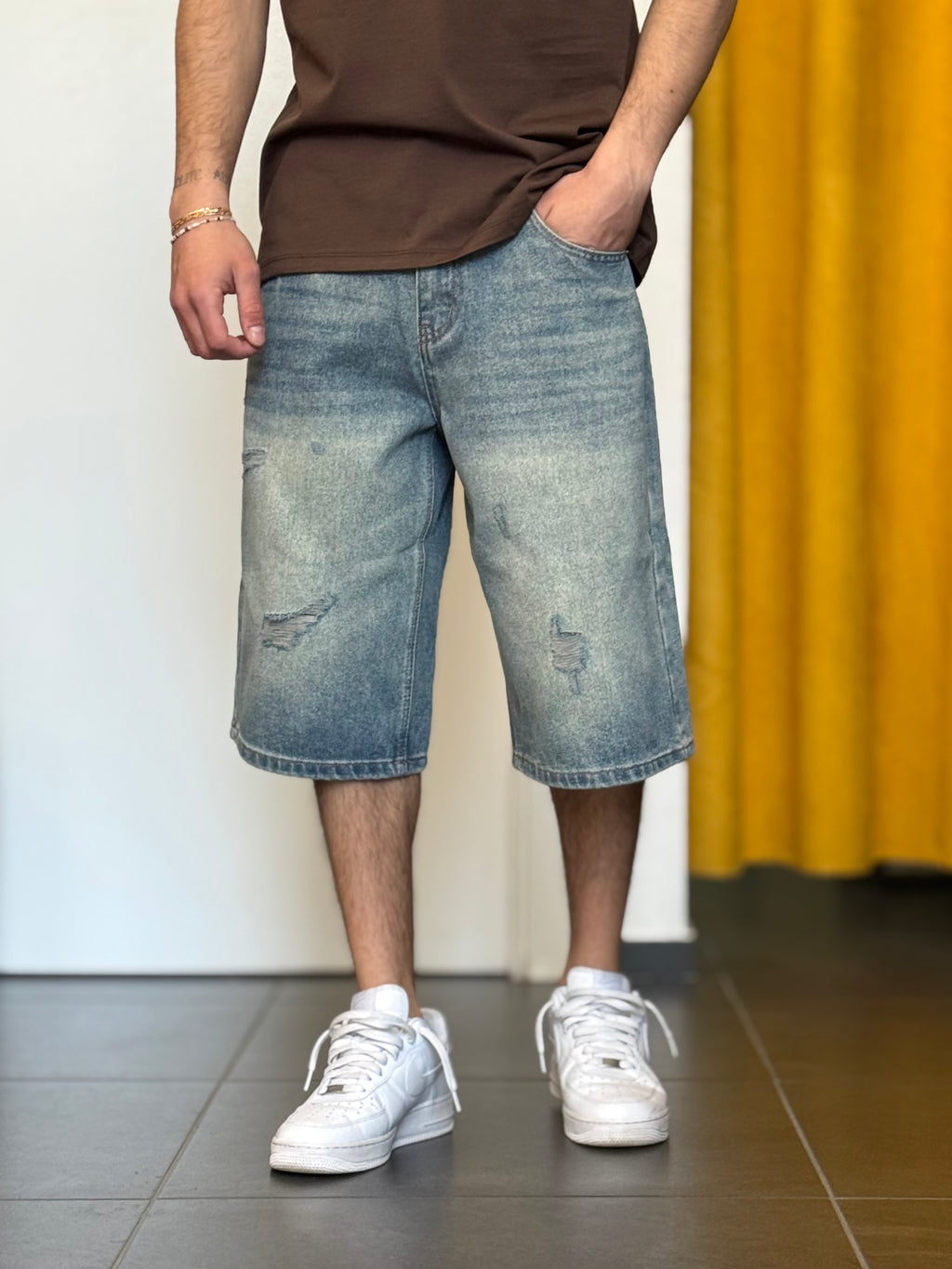 BERMUDA Denim BLU SFUMATO