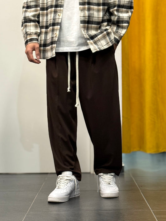 PANTALACCIO Over Elegante MARRONE