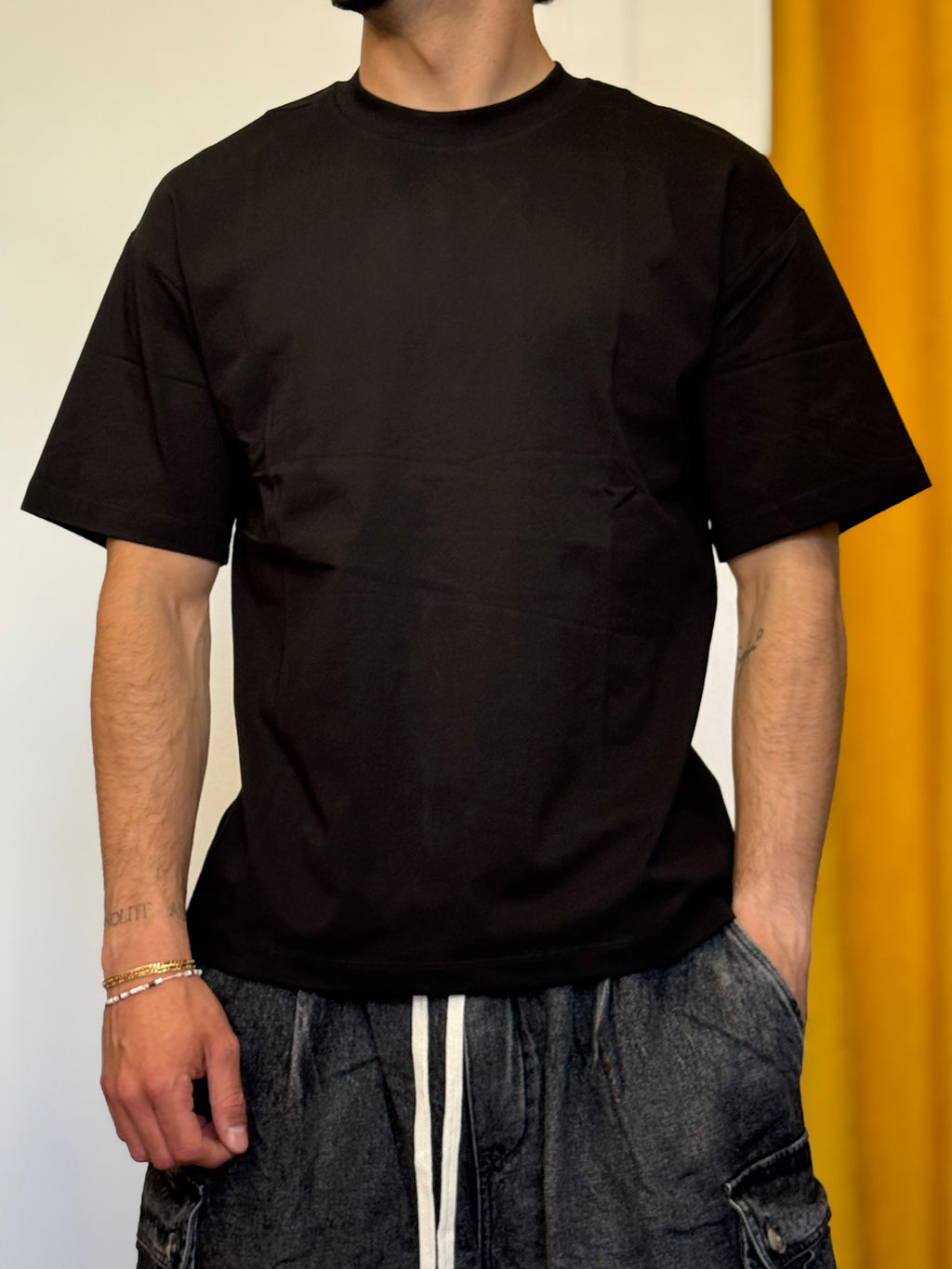 T-SHIRT REGULAR Nero