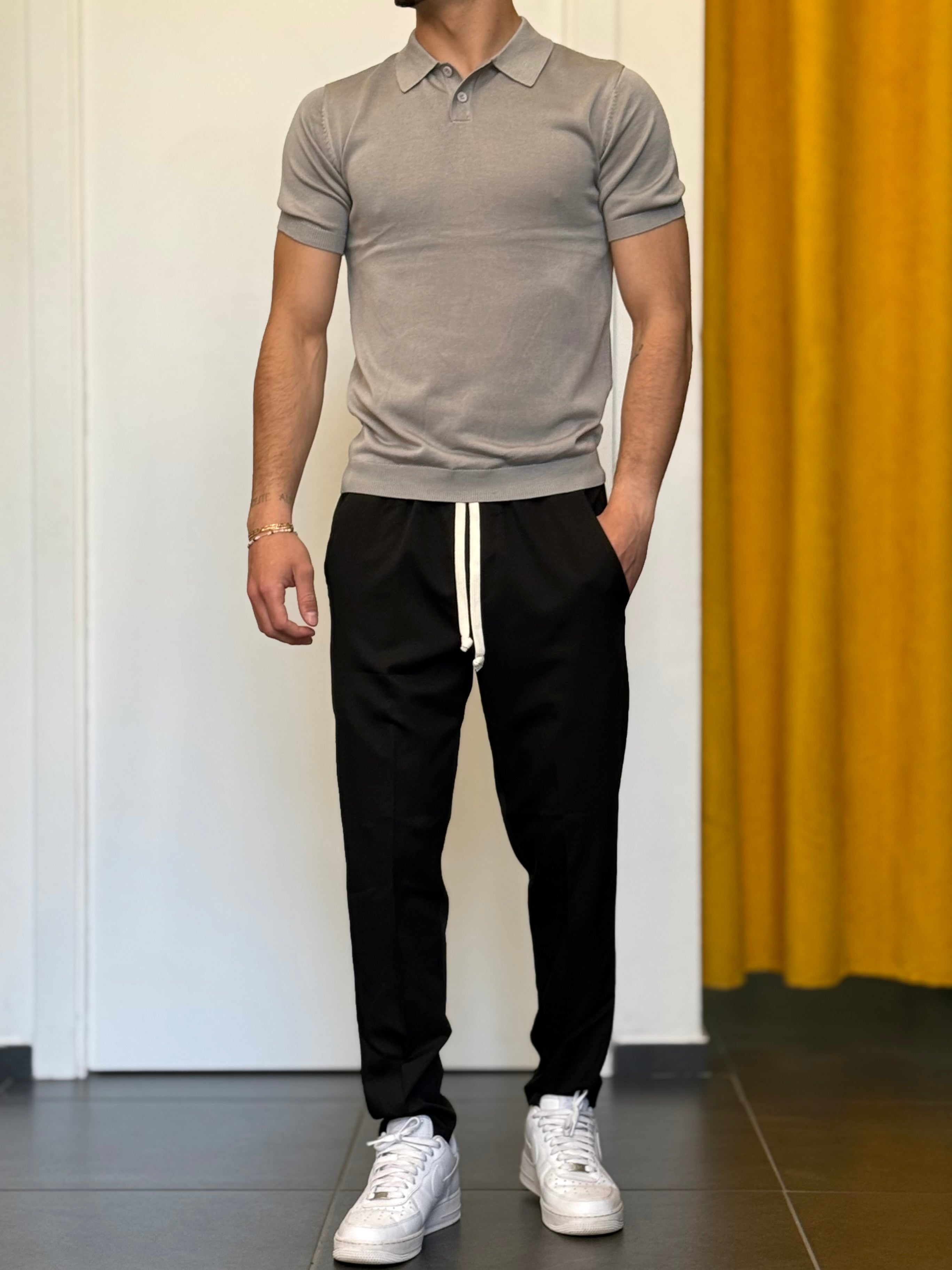 PANTALACCIO Slim Fit NERO