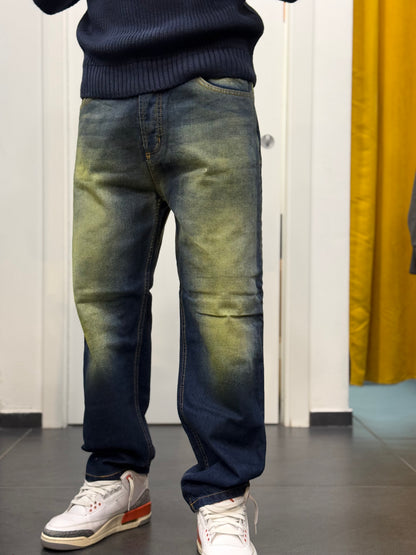 DENIM Blu Scuro Slavato