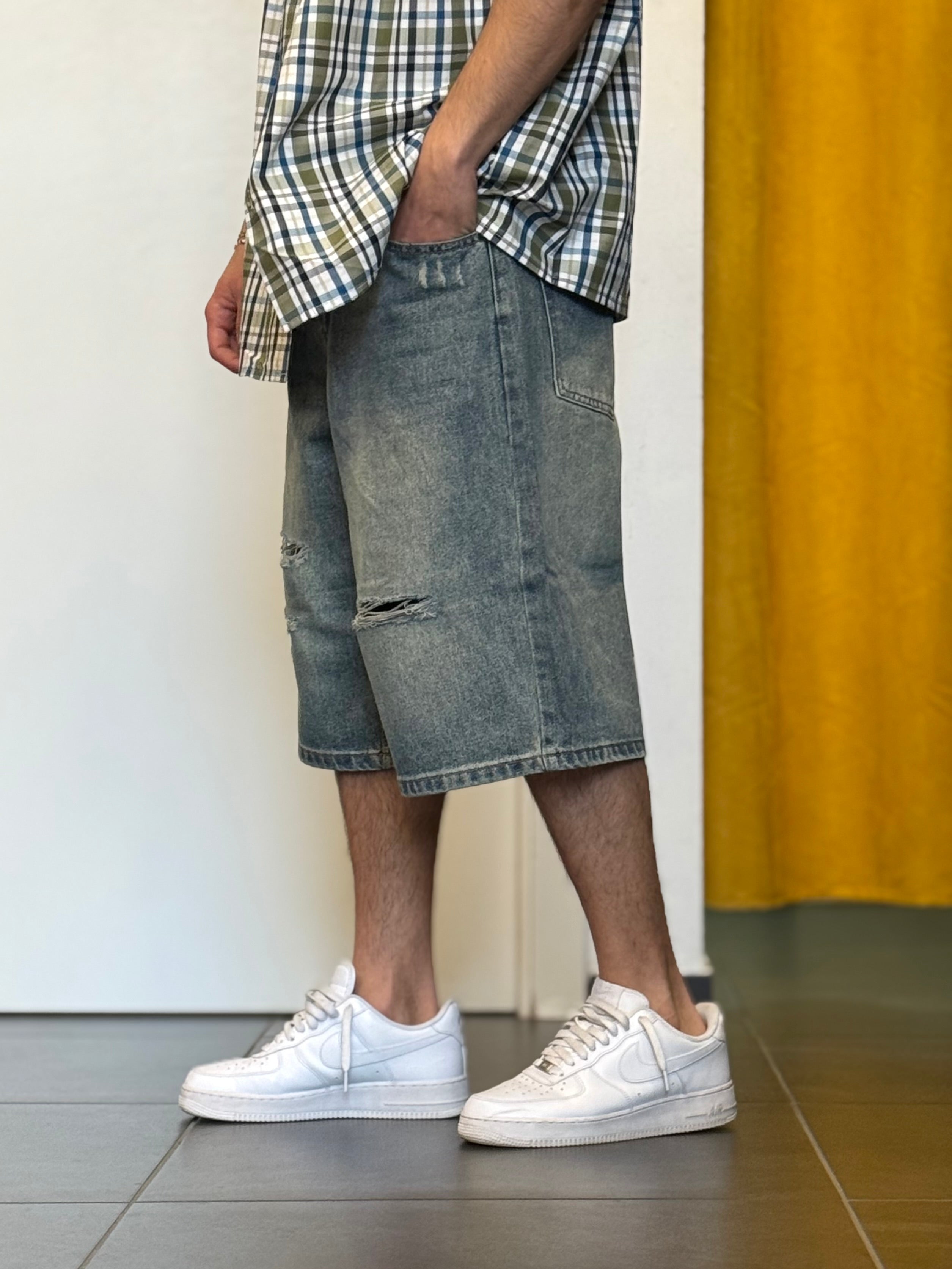 BERMUDA Denim BLU CHIARO