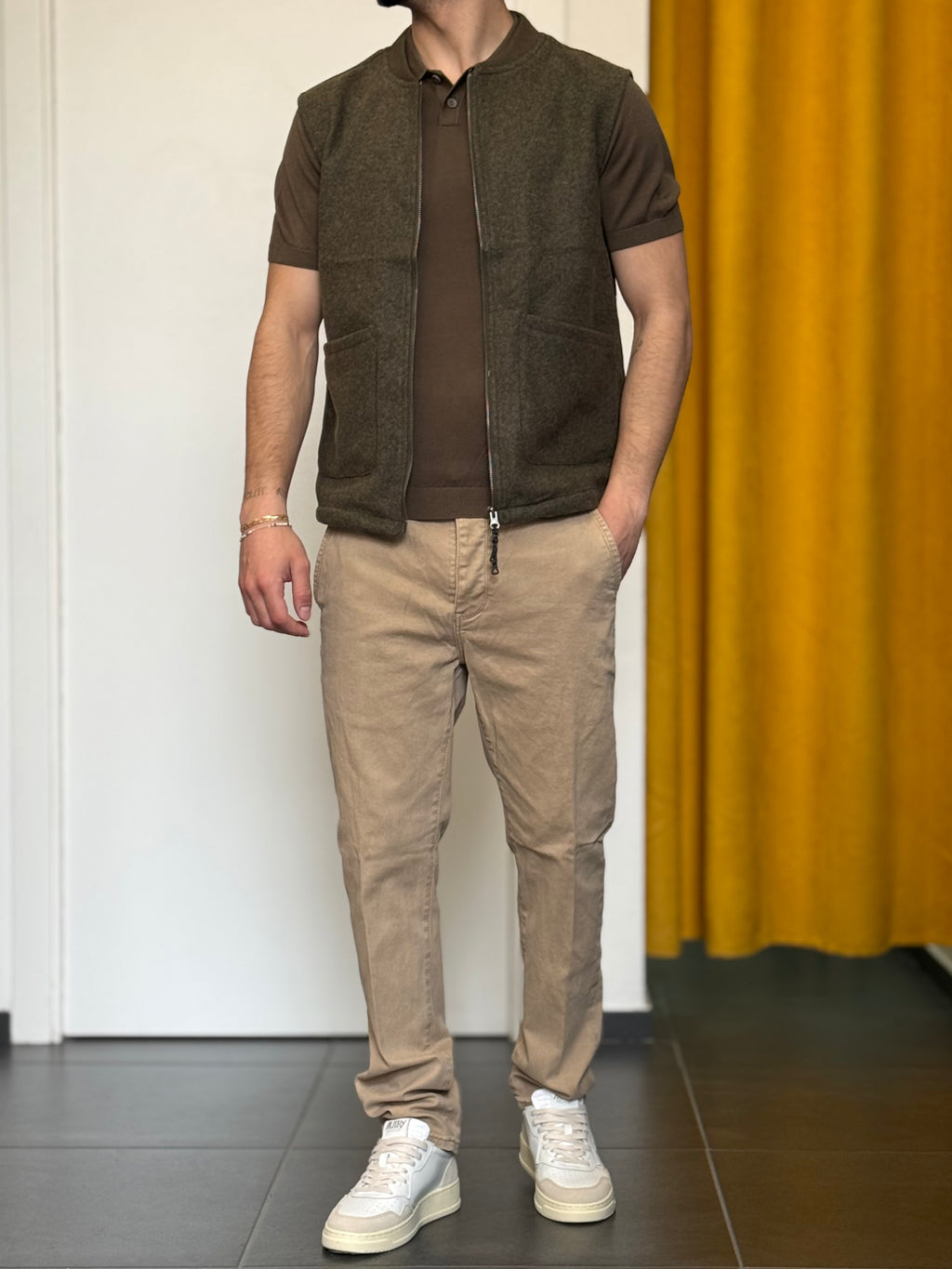 SMANICATO Slim Fit VERDE