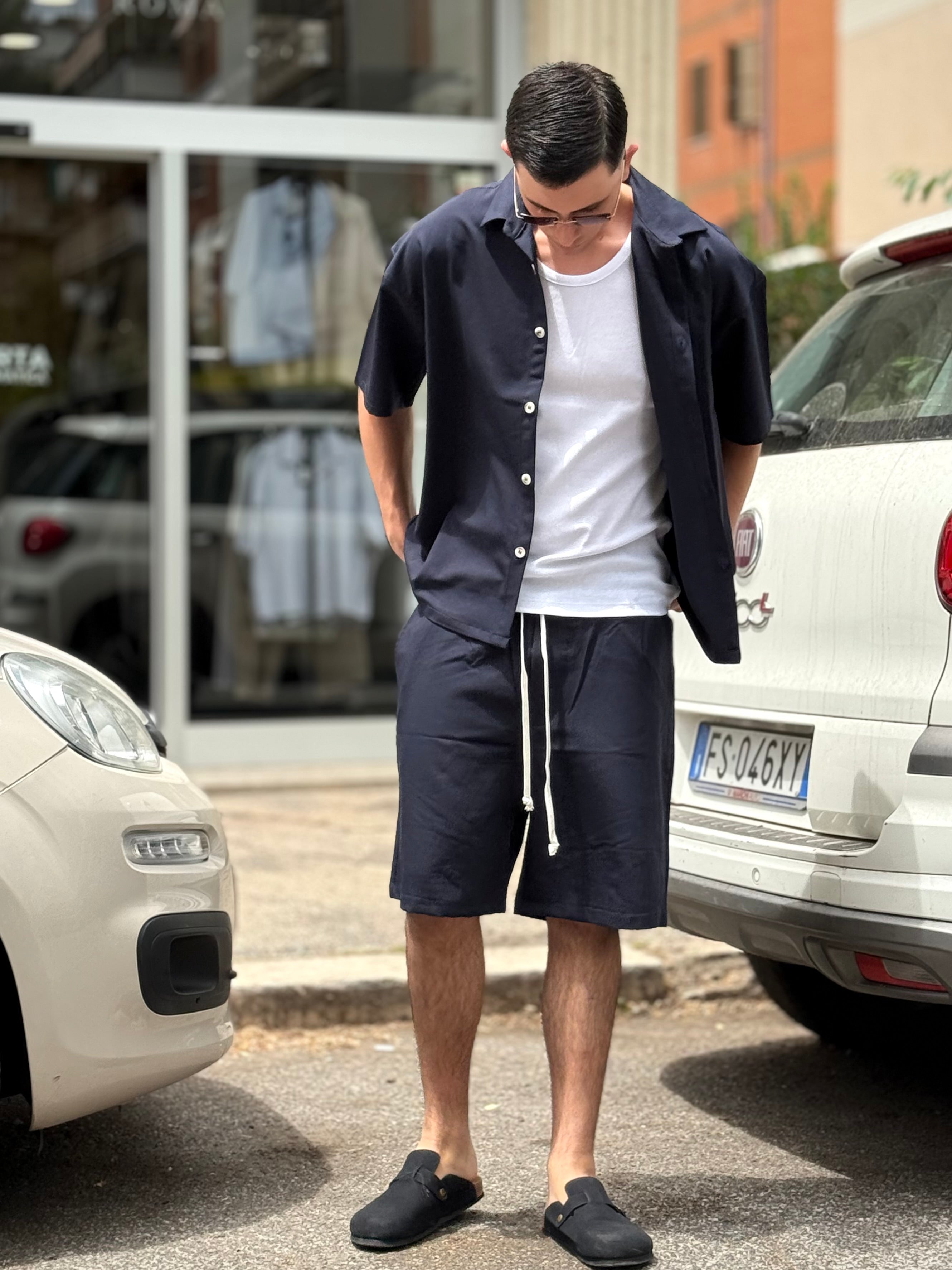 COORDINATO Camicia BLU
