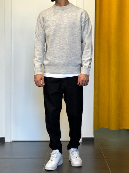 MAGLIONE Girocollo GRIGIO CHIARO